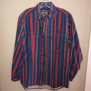 Wrangler Striped Button Down